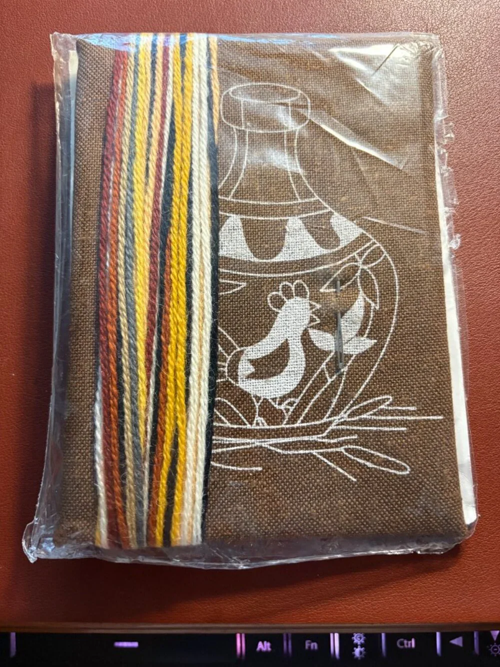 Embroidery Kit - Indian Vases (set of 2)